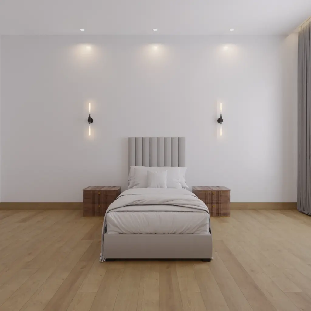 WALL FURNITURE PANELING CAMA 120 x 13 BEIGE INDIVIDUAL.webp