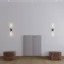 WALL FURNITURE PANELING® Headbords 120, Cabecera de diseño para Cama de Diferentes Medidas, Colores y Anchos, Tela de Terciopelo, Fácil ajuste y Limpieza
