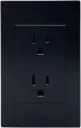 Tapa con 2 Enchufes para panel MODERN LUXURY. Agregale funcionalidad a tu cabecera y olvidate de los enchufes dificiles de accesar. Éste accesorio solo se puede comprar al momento de la fabricación de tu recamara.