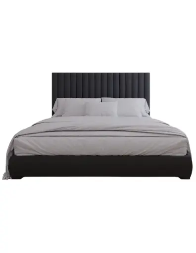 WALL FURNITURE PANELING® Beds 120, Cama de diseño con Cabecera 13 de tapicería de Calidad Superior + Base de cama Reforzado con angulos de Acero + Somier de Alta Resistencia