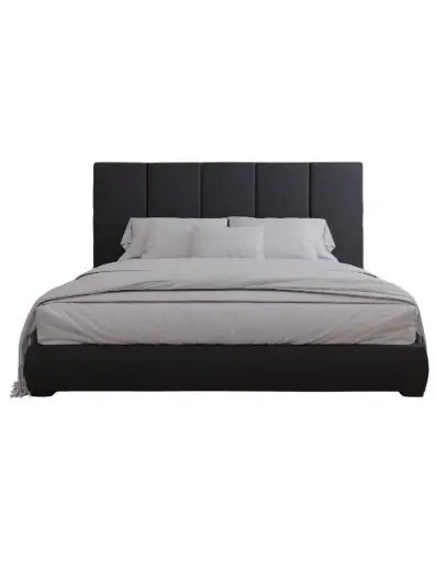 Cama MODERN LUXURY VELVET 120 x 60 con Cabecera en patrones de 60 cm de tapiceria de Calidad Superior, Base de cama Reforzado con angulos de Acero y Somier de Alta Resistencia