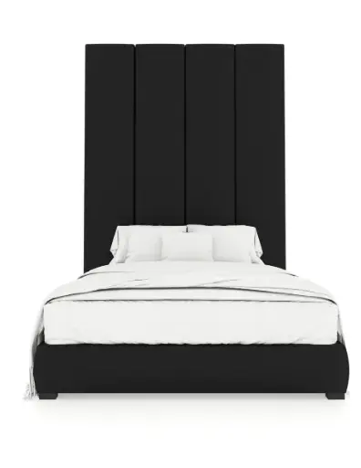 WALL FURNITURE PANELING® Beds 240, Cama de diseño con Cabecera 60 de tapicería de Calidad Superior + Base de cama Reforzado con angulos de Acero + Somier de Alta Resistencia